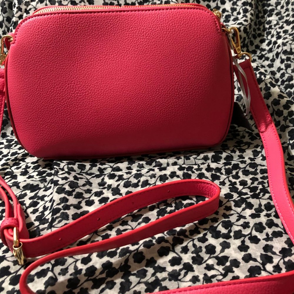 Laura Ashley Hot Pink Cross Body Handbag - Picture 6 of 16